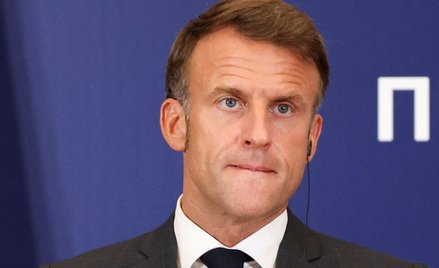 Prezydent Francji Emmanuel Macron