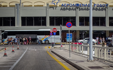 Na lotnisku na Rodos powstał punkt pomocy dla turystów, którzy stracili dokumenty