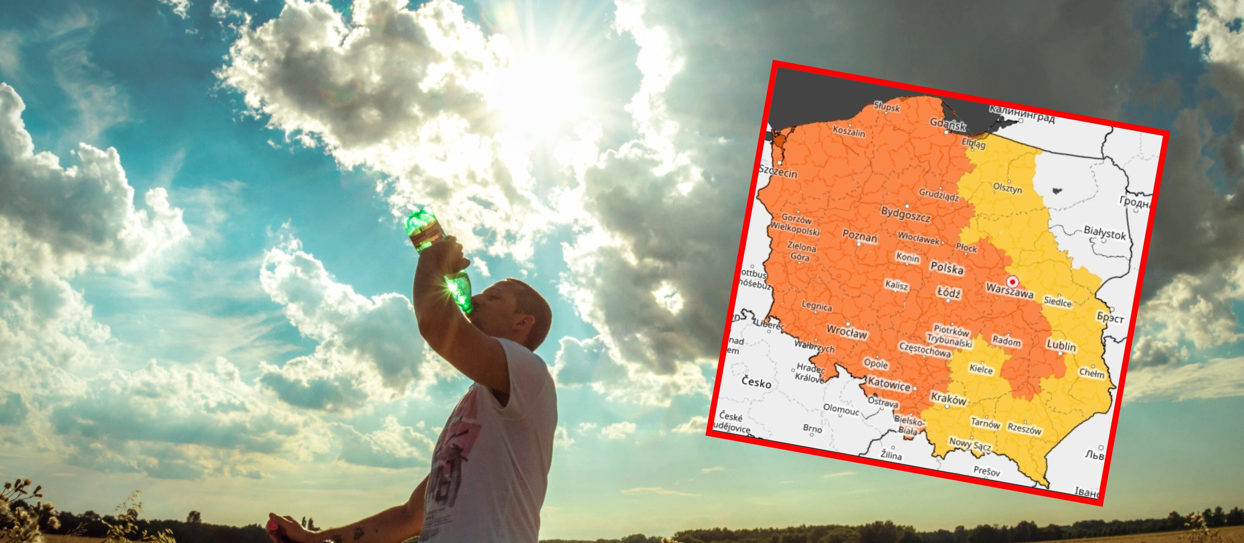 Upał zaleje Polskę. A w weekend nagły zwrot
