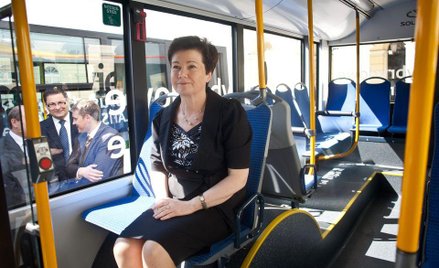 Prezydent Warszawy Hanna Gronkiewicz-Waltz