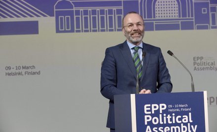 Manfred Weber, szef Europejskiej Partii Ludowej, z mocno konserwatywnej, bawarskiej CSU