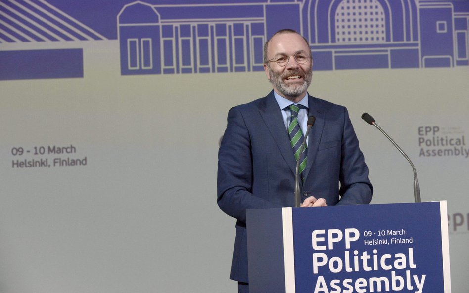 Manfred Weber, szef Europejskiej Partii Ludowej, z mocno konserwatywnej, bawarskiej CSU