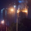 Pożar wieżowca w Warszawie w pobliżu redakcji „Rzeczpospolitej” wyglądał bardzo groźnie
