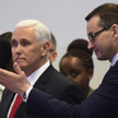 Wiceprezydent USA Mike Pence i premier Mateusz Morawiecki
