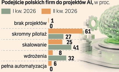 Polskie firmy przyspieszają z AI. W tym wyścigu nie odstają od Niemiec i Francji
