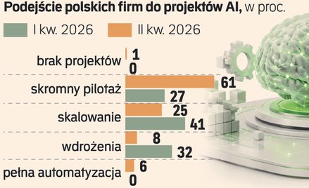 Polskie firmy przyspieszają z AI. W tym wyścigu nie odstają od Niemiec i Francji
