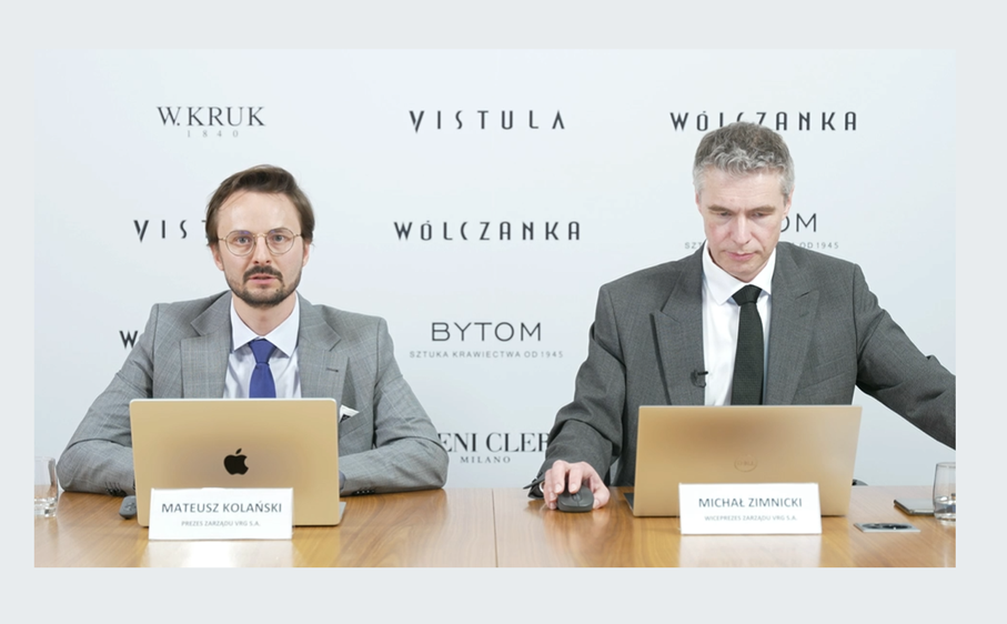 Mateusz Kolański: VRG odzyskała rytm w segmencie odzieżowym