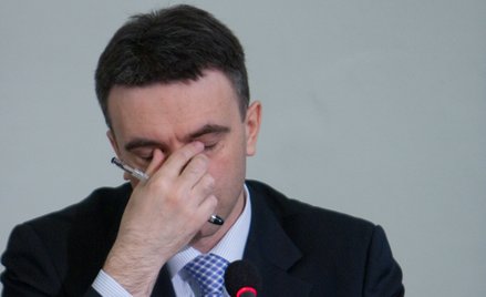 Piotr Ryba (na zdjęciu z 2010 roku w czasie przesłuchania przed komisją śledczą ds. nacisków) w liśc