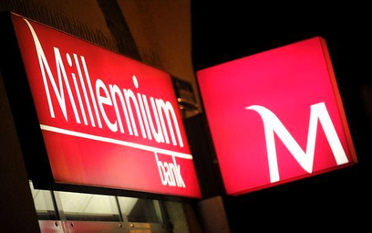 Kurs akcji Banku Millennium rośnie w południe o 1,9 proc., do 7,60 zł.