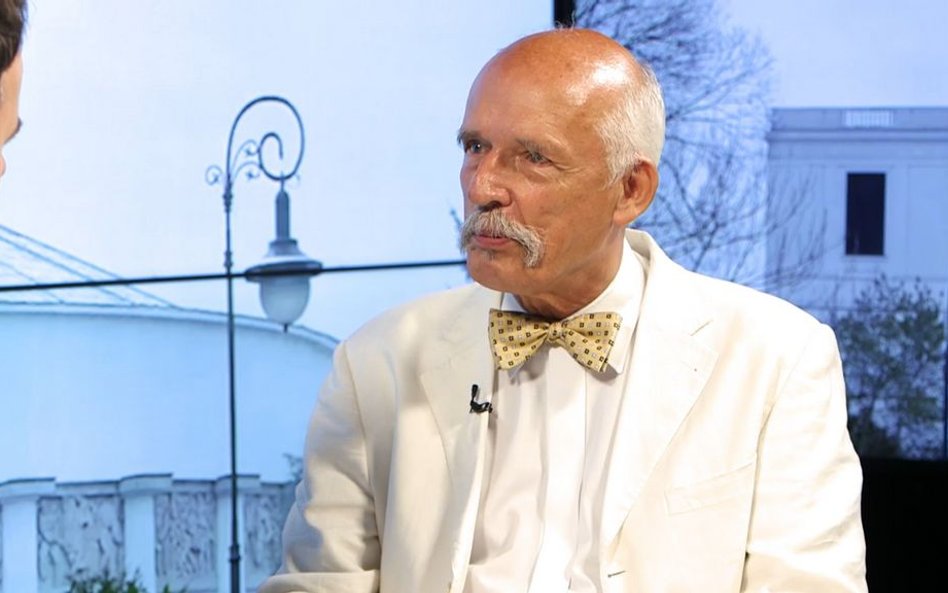 Korwin-Mikke przypomina, co Kukiz mówił o PSL-u