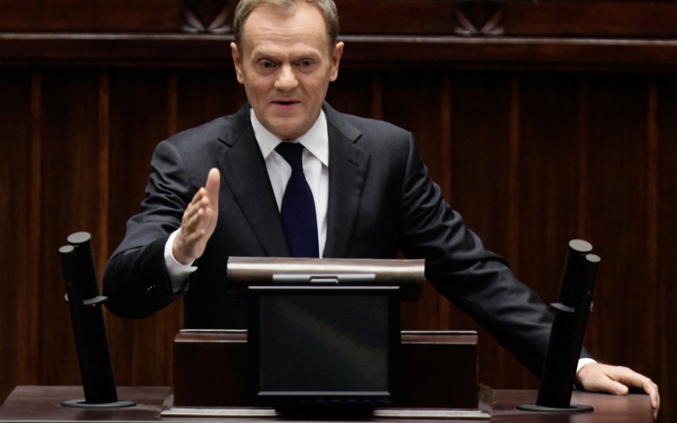 Donald Tusk: Byłbym szczęśliwym człowiekiem, gdybym wiedział, jaka jest przyszłość UE