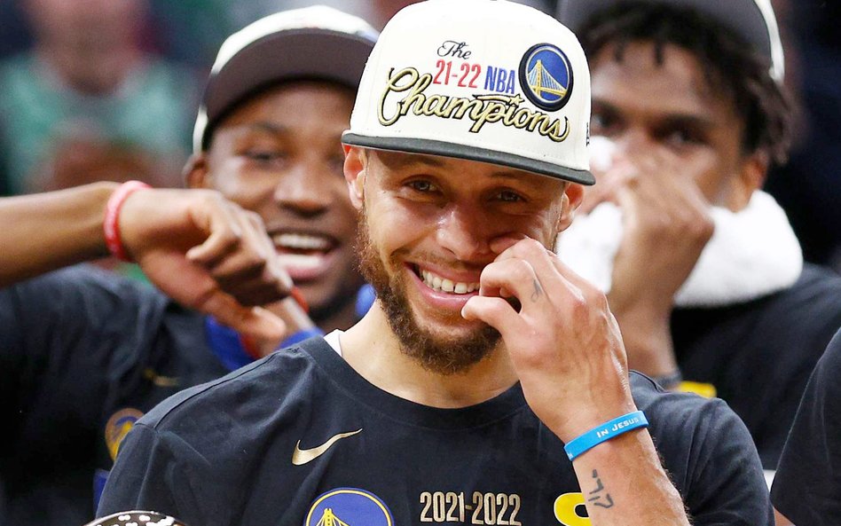 Stephen Curry pierwszy raz w karierze został MVP finału