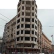 Rozgrzebane budowy w centrum miasta nie są najlepszą wizytówką stolicy. Na zdjęciu budynek przy pl. 