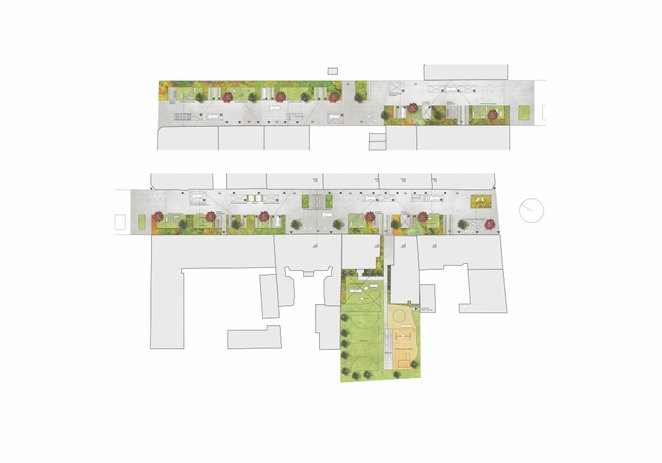 Po zakończeniu wszystkich prac ulica Środkowa przestanie być typową jezdnią