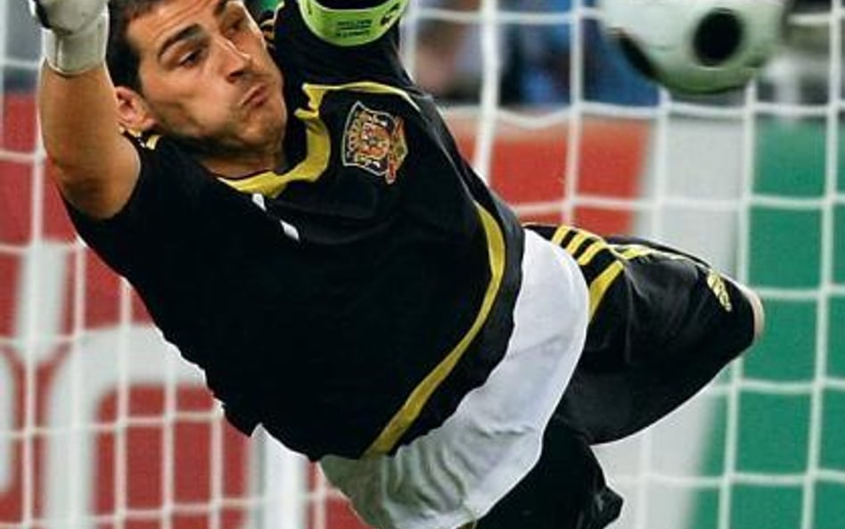 Hiszpański bramkarz Iker Casillas