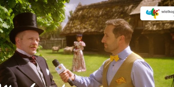 Reporter Adam Weekend promotes Wielkopolska region through humour and emotion