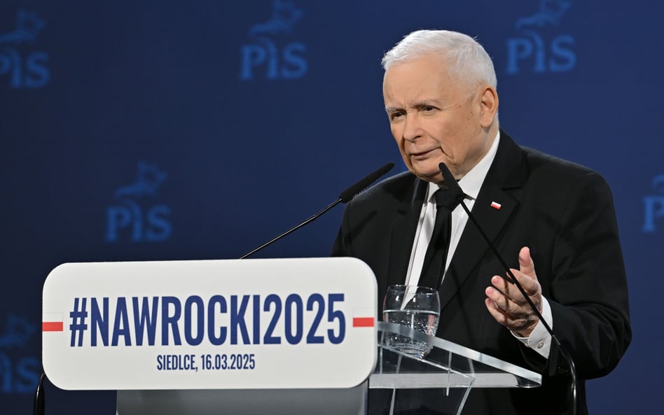 Prezes PiS Jarosław Kaczyński odniósł się do śmierci Barbary Skrzypek