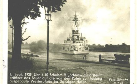 25 sierpnia 1939 r. przybył do Gdańska z rzekomo kurtuazyjną wizytą niemiecki pancernik szkolny „Sch