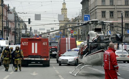Wybuch w metrze w Petersburgu. Co najmniej 9 zabitych