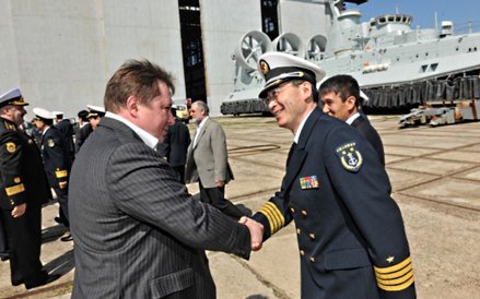 Przekazanie poduszkowca Chińskiej Armii Ludowo – Wyzwoleńczej na Ukrainie.