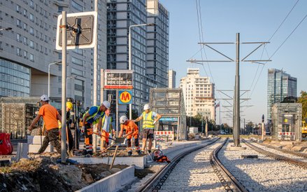 Przystanek przy Dworcu Gdańskim został wydłużony