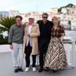 Reżyser Paweł Pawlikowski i członkowie obsady "Ojczyzny": Sandra Huller, August Diehl i Hanns Zischl