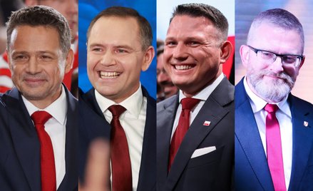 Wybory prezydenckie. Kandydaci, którzy według sondaży zdobyli największe poparcie: Rafał Trzaskowski