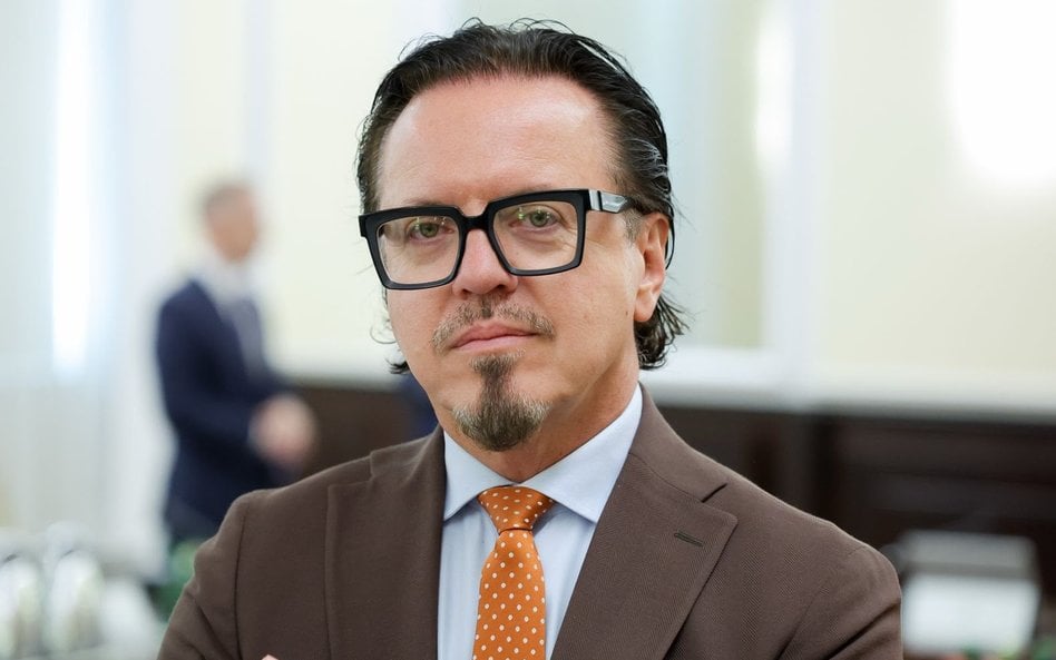 Minister aktywów państwowych Wojciech Balczun
