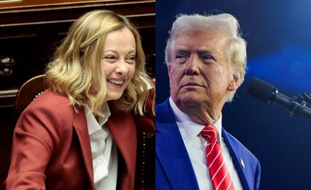 Prezydent-elekt USA Donald Trump spotkał się z premier Włoch Giorgią Meloni