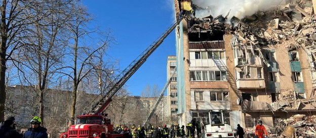 W ataku powietrznym Rosji na Tarnopol w nocy z 18 na 19 listopada, zginęło co najmniej 21 osób