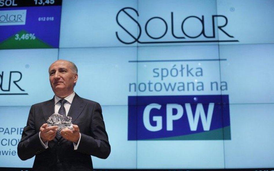 Stanisław Bogacki, prezes Solar Company