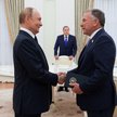 Władimir Putin i Steve Witkoff, wysłannik Donalda Trumpa tuż przed rozpoczęciem rozmów w Moskwie