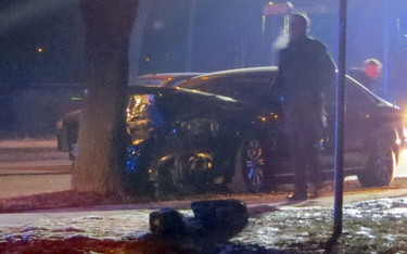 Rządowe auto z Beatą Szydło rozbiło się 10 lutego 2017 r.