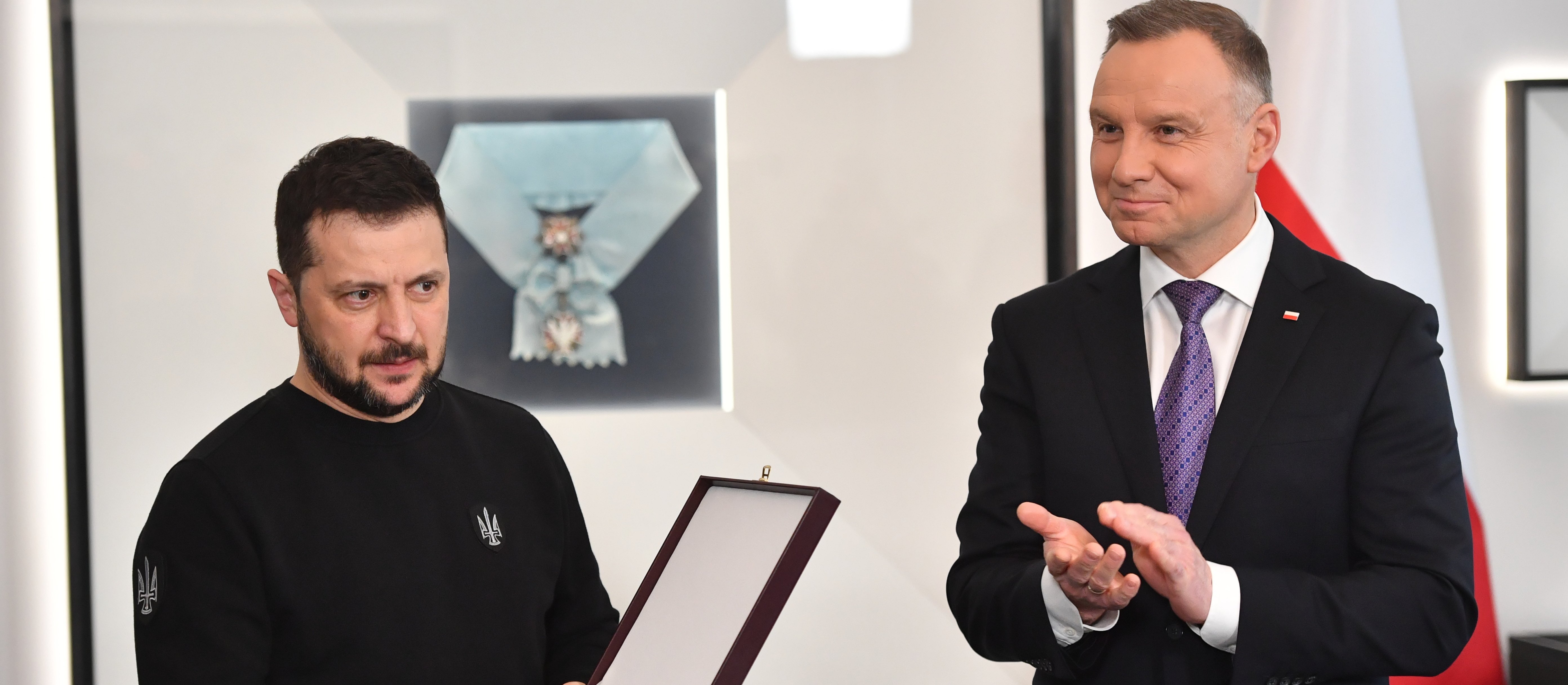 Karol Nawrocki nie odbierze orderu Wołodymyrowi Zełenskiemu. Wymagana jest zgoda Donalda Tuska