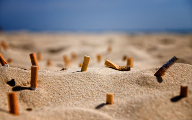 Na plaży w Darłowie już nie zapalisz. "To nie popielniczka"