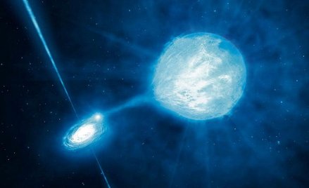 Śmiertelny walc ginącej gwiazdy i czarnej dziury