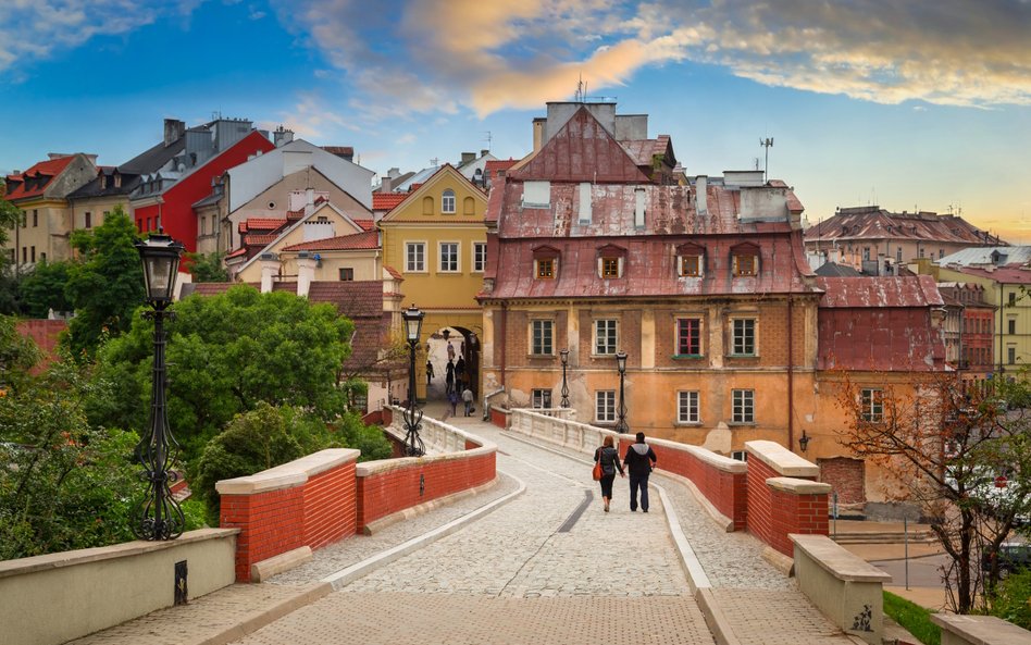 Lublin - uroki tego miasta skutecznie przyciągają zagranicznych turystów.