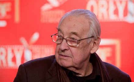 Andrzej Wajda na wręczeniu filmowych Orłów