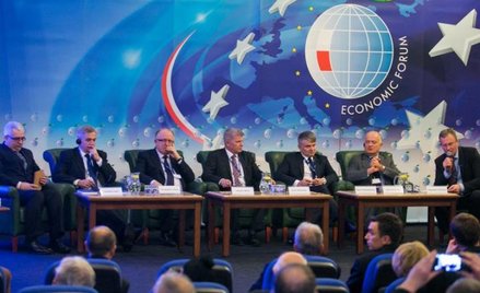 Uczestnicy dyskusji na XIV Forum Energetycznym w Karpaczu