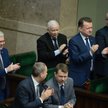 Zadowoleni posłowie PiS