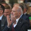 Wiceprezes PiS Antoni Macierewicz na otwarciu kanału żeglugowego przez Mierzeję Wiślaną w miejscowoś