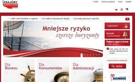 Krajowy Rejestr Długów ostrzega przed turystyką