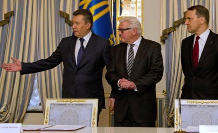 Szef polskiego MSZ ostatnio był w Kijowie ze swoim niemieckim i francuskim odpowiednikiem 21 lutego 