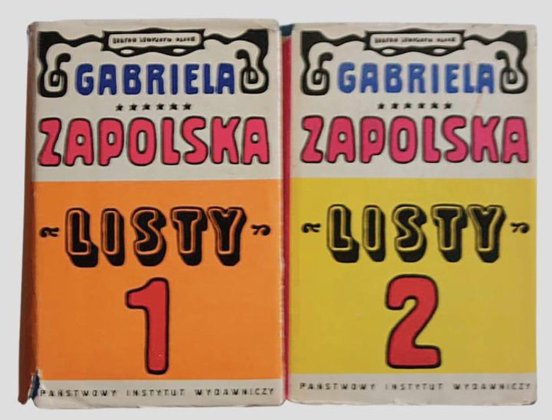 Wydane w 1970 roku „Listy” Zapolskiej są białym krukiem. Obwolutę zaprojektował kultowy artysta Jan 