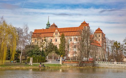 Zamek w Niemodlinie.