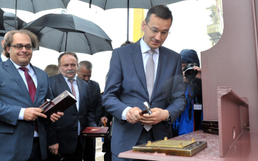 Czerwiec 2017 r. Ówczesny wicepremier, minister rozwoju i finansów Mateusz Morawiecki podczas uroczy