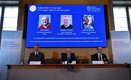 Ogłoszono laureatów Nagrody Nobla w dziedzinie fizyki