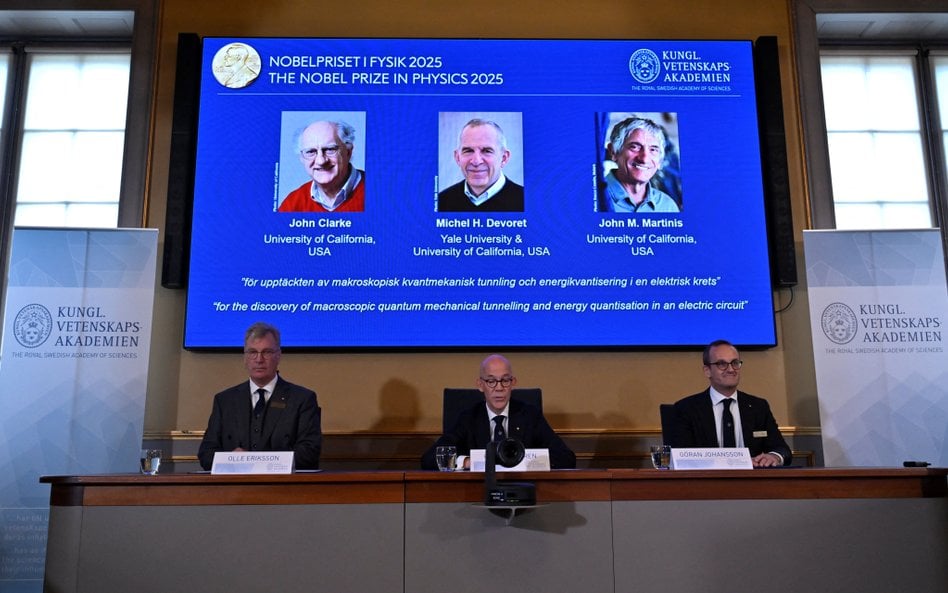 Ogłoszono laureatów Nagrody Nobla w dziedzinie fizyki