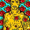Yasen Zgurovski, Rose Vector Illustration, 2008; grafika komputerowa; 100 x 120 cm; własność prywatn