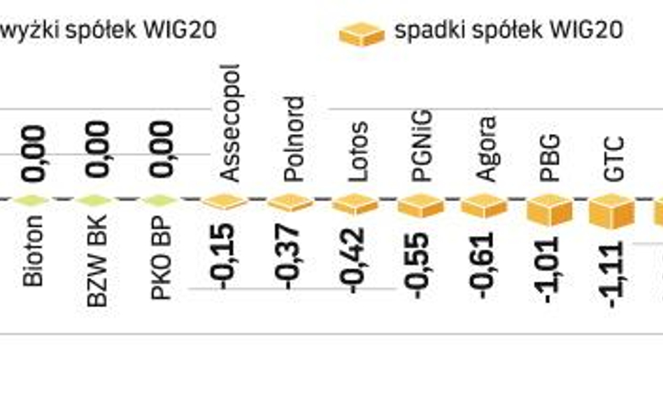 Indeks banków wzrósł w minionym miesiącu o 8,4 proc. Skupiający największe firmy WIG20 zyskał w tym 